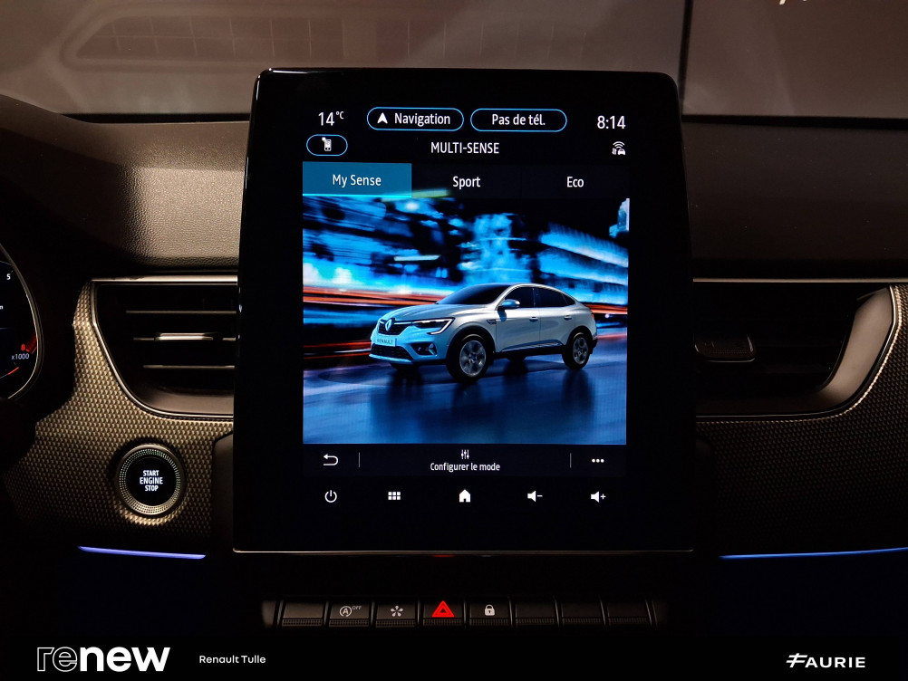 Acheter Renault Arkana Arkana mild hybrid 140 EDC FAP - 22 Techno 5p occasion dans les concessions du Groupe Faurie