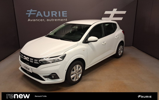Acheter Dacia Sandero Sandero TCe 90 Expression 5p neuve dans les concessions du Groupe Faurie