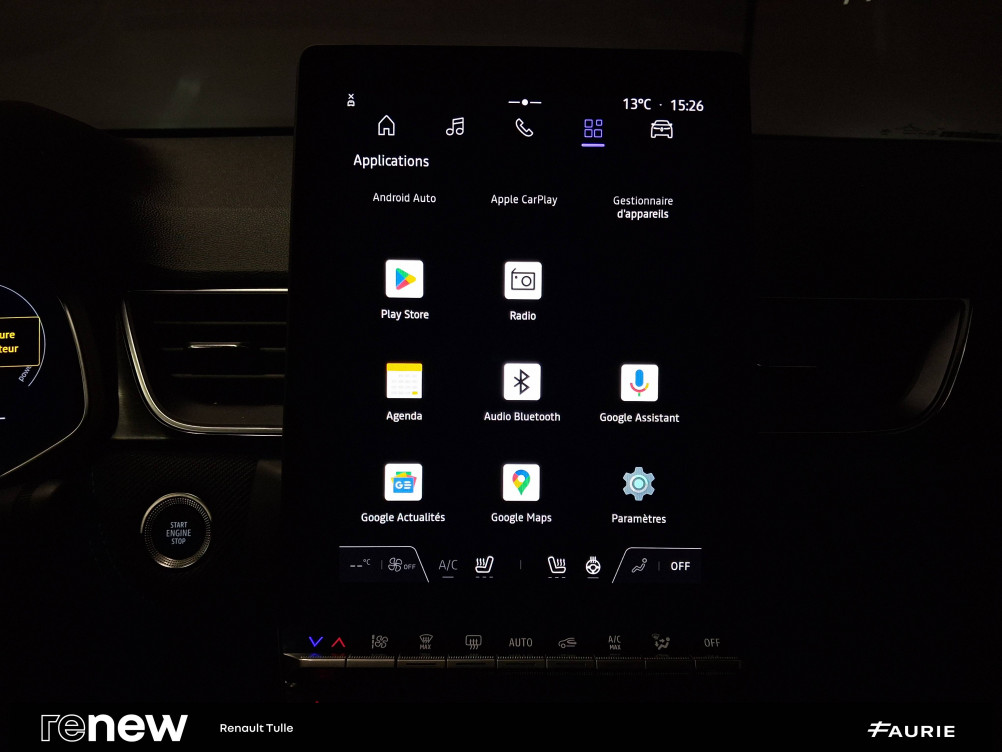 Acheter Renault Captur 2 Captur E-Tech full hybrid 145 ch esprit Alpine 5p occasion dans les concessions du Groupe Faurie