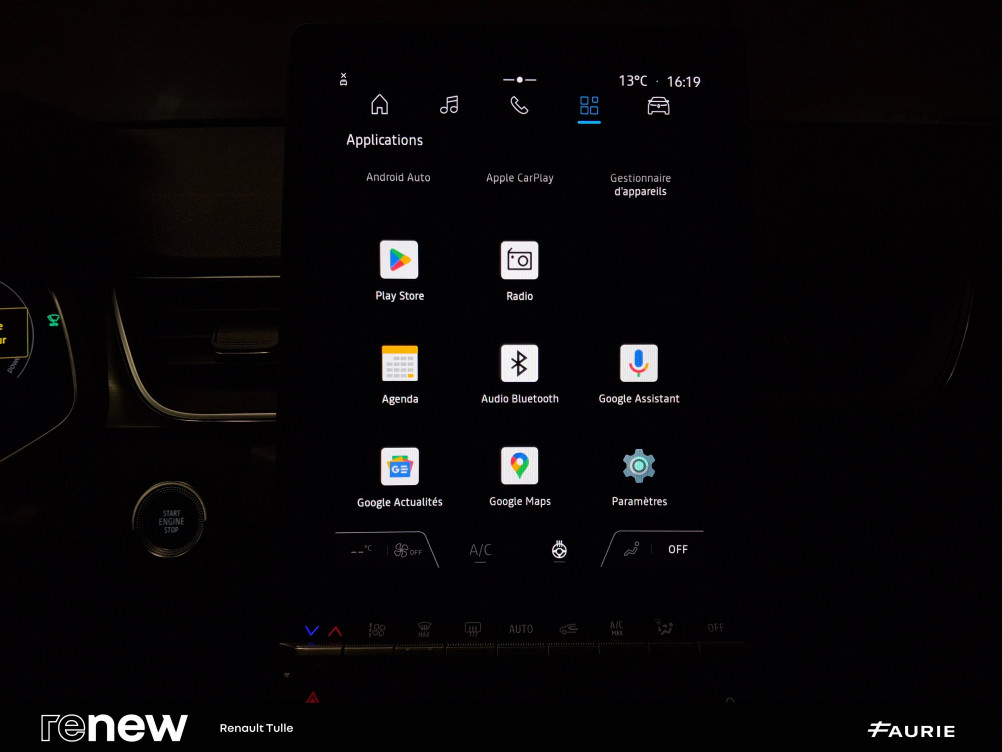 Acheter Renault Captur 2 Captur E-Tech full hybrid 145 ch esprit Alpine 5p occasion dans les concessions du Groupe Faurie