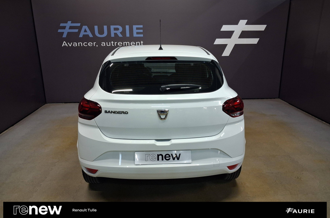Acheter Dacia Sandero Sandero ECO-G 100 - 22 Essentiel 5p occasion dans les concessions du Groupe Faurie