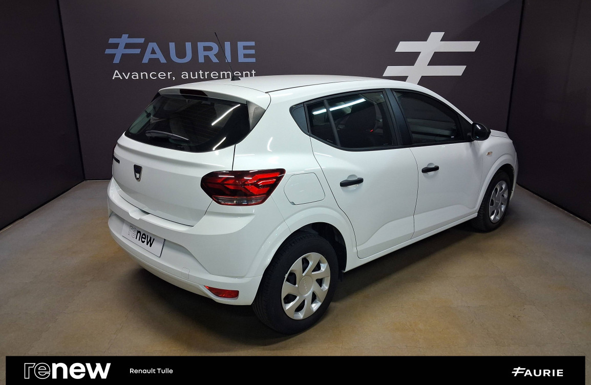 Acheter Dacia Sandero Sandero ECO-G 100 - 22 Essentiel 5p occasion dans les concessions du Groupe Faurie