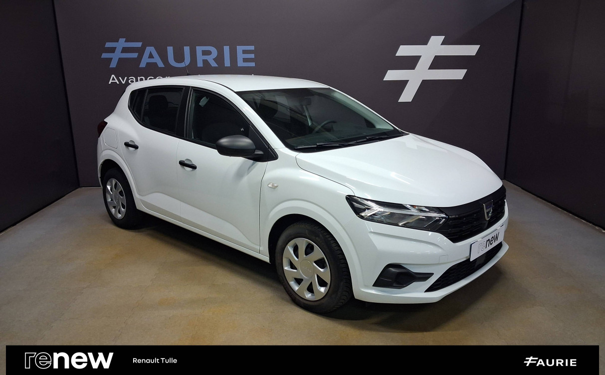 Acheter Dacia Sandero Sandero ECO-G 100 - 22 Essentiel 5p occasion dans les concessions du Groupe Faurie
