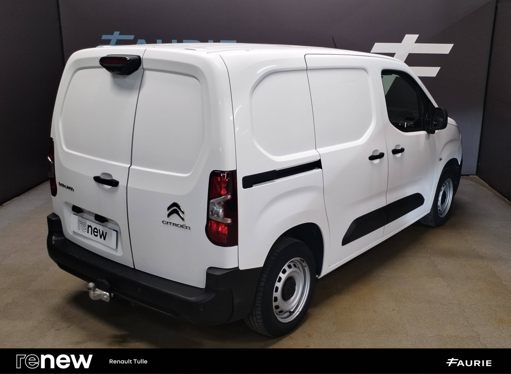 Acheter Citroën Berlingo BERLINGO VAN M 650 BLUEHDI 100 S&S BVM5 CLUB 4p occasion dans les concessions du Groupe Faurie