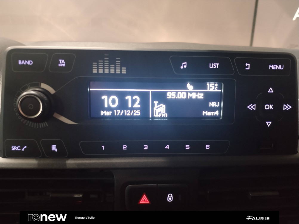 Acheter Citroën Berlingo BERLINGO VAN M 650 BLUEHDI 100 S&S BVM5 CLUB 4p occasion dans les concessions du Groupe Faurie