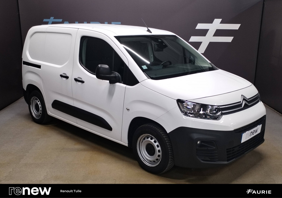 Acheter Citroën Berlingo BERLINGO VAN M 650 BLUEHDI 100 S&S BVM5 CLUB 4p occasion dans les concessions du Groupe Faurie