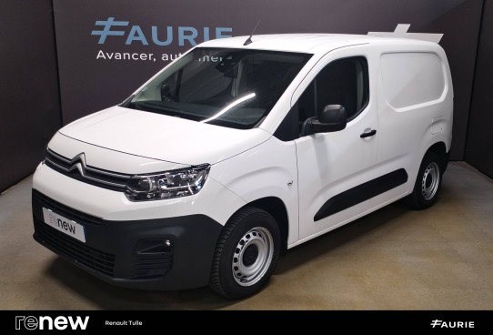 Acheter Citroën Berlingo BERLINGO VAN M 650 BLUEHDI 100 S&S BVM5 CLUB 4p occasion dans les concessions du Groupe Faurie