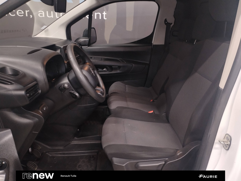 Acheter Citroën Berlingo BERLINGO VAN M 650 BLUEHDI 100 S&S BVM5 CLUB 4p occasion dans les concessions du Groupe Faurie