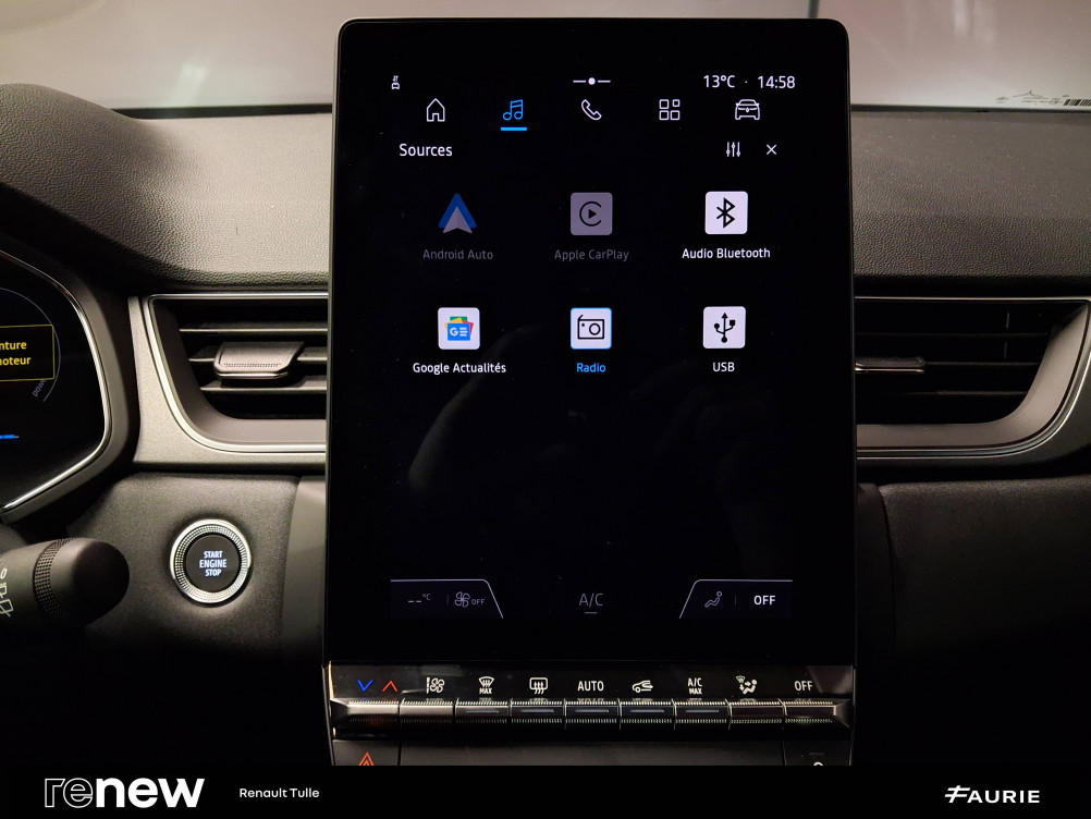 Acheter Renault Captur 2 Captur E-Tech full hybrid 145 ch Techno 5p occasion dans les concessions du Groupe Faurie