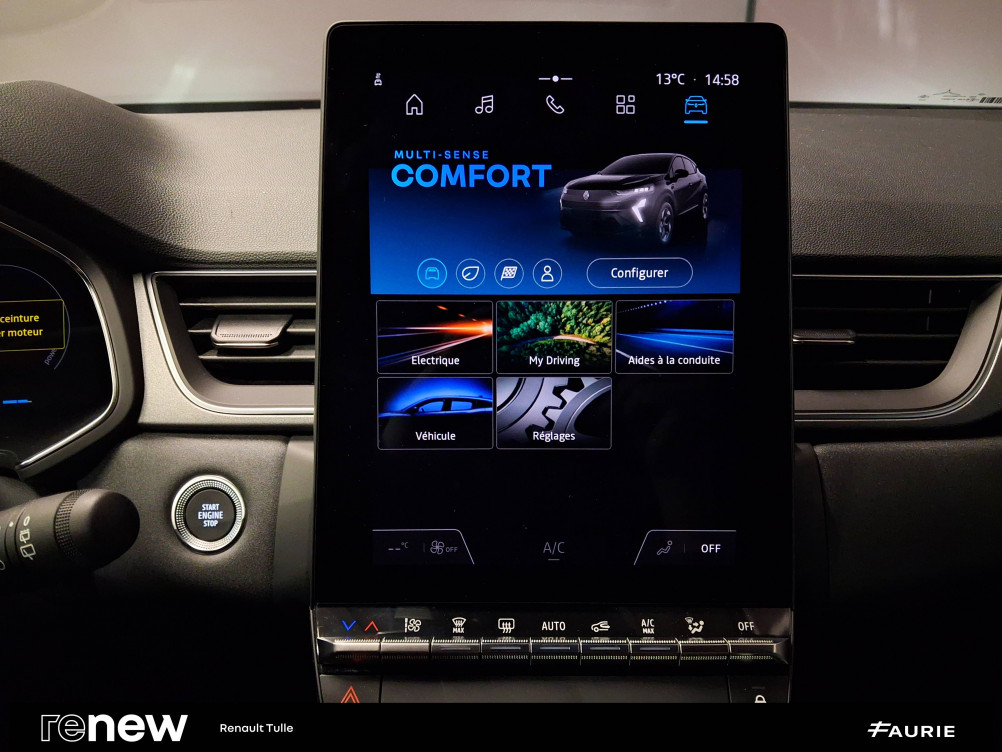 Acheter Renault Captur 2 Captur E-Tech full hybrid 145 ch Techno 5p occasion dans les concessions du Groupe Faurie