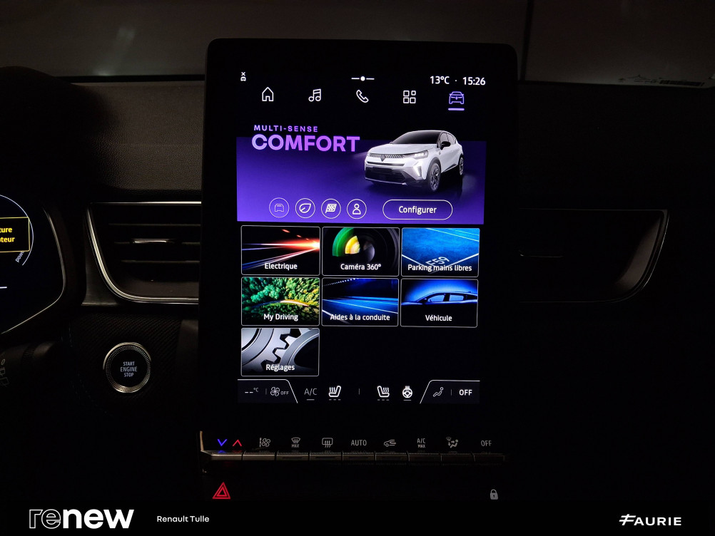 Acheter Renault Captur 2 Captur E-Tech full hybrid 145 ch esprit Alpine 5p occasion dans les concessions du Groupe Faurie