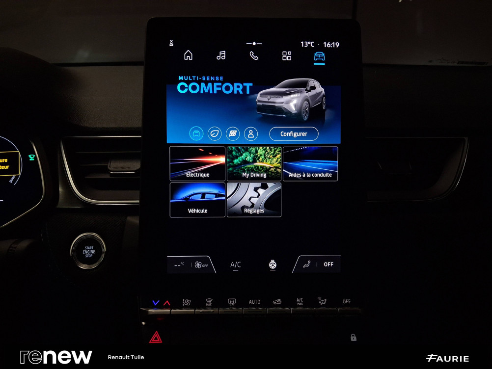 Acheter Renault Captur 2 Captur E-Tech full hybrid 145 ch esprit Alpine 5p occasion dans les concessions du Groupe Faurie