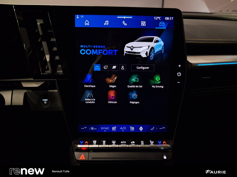 Acheter Renault Megane E-Tech Megane E-Tech 220 ch autonomie confort GSR2 Iconic 5p occasion dans les concessions du Groupe Faurie