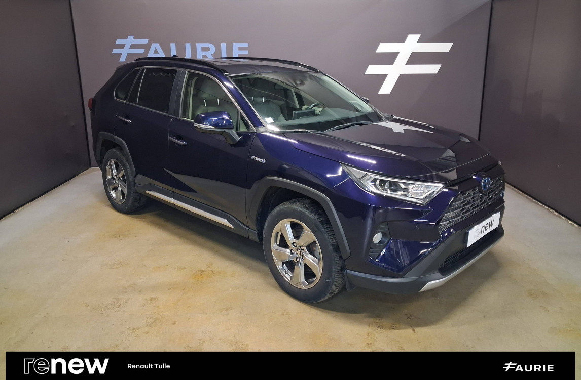 Acheter Toyota RAV4 5 RAV4 Hybride 222 ch AWD-i Lounge 5p occasion dans les concessions du Groupe Faurie