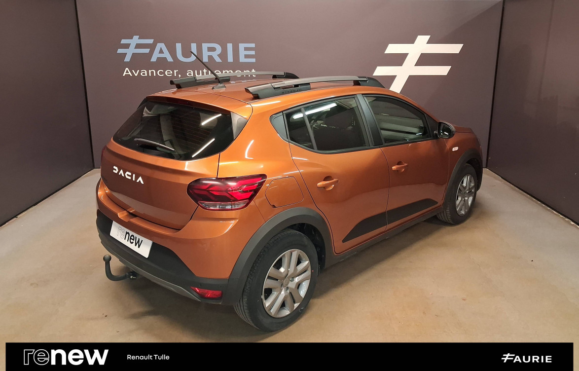 Acheter Dacia Sandero Sandero TCe 90 Stepway Expression 5p occasion dans les concessions du Groupe Faurie