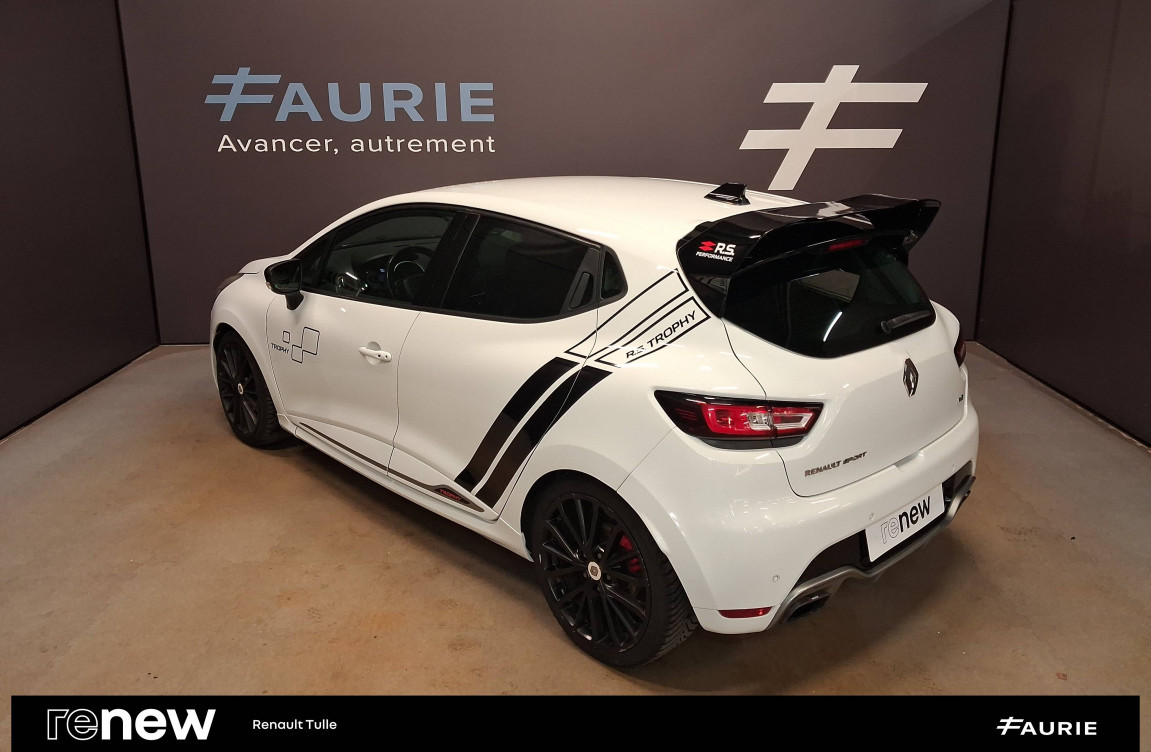 Acheter Renault Clio 4 Clio 1.6 Turbo 220 EDC RS Trophy 5p occasion dans les concessions du Groupe Faurie