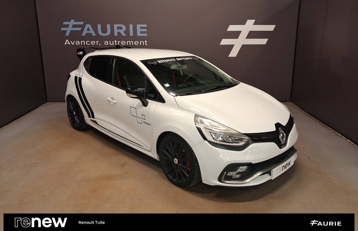 Acheter Renault Clio 4 Clio 1.6 Turbo 220 EDC RS Trophy 5p occasion dans les concessions du Groupe Faurie
