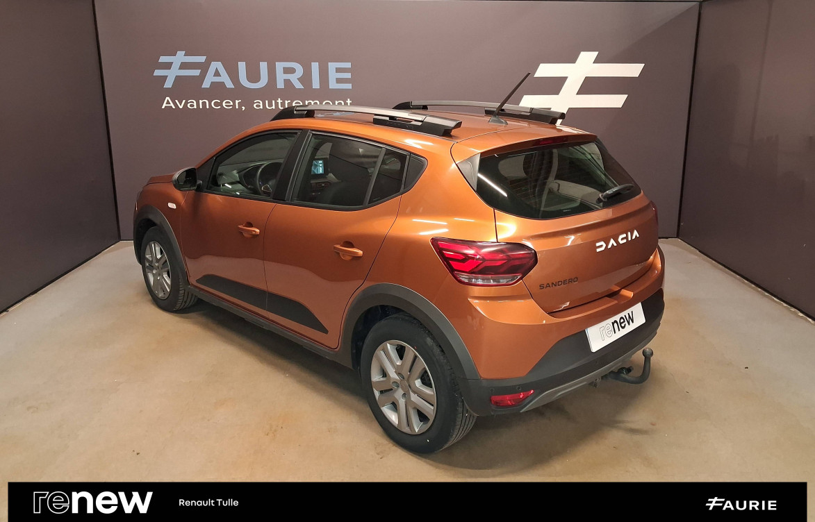 Acheter Dacia Sandero Sandero TCe 90 Stepway Expression 5p occasion dans les concessions du Groupe Faurie