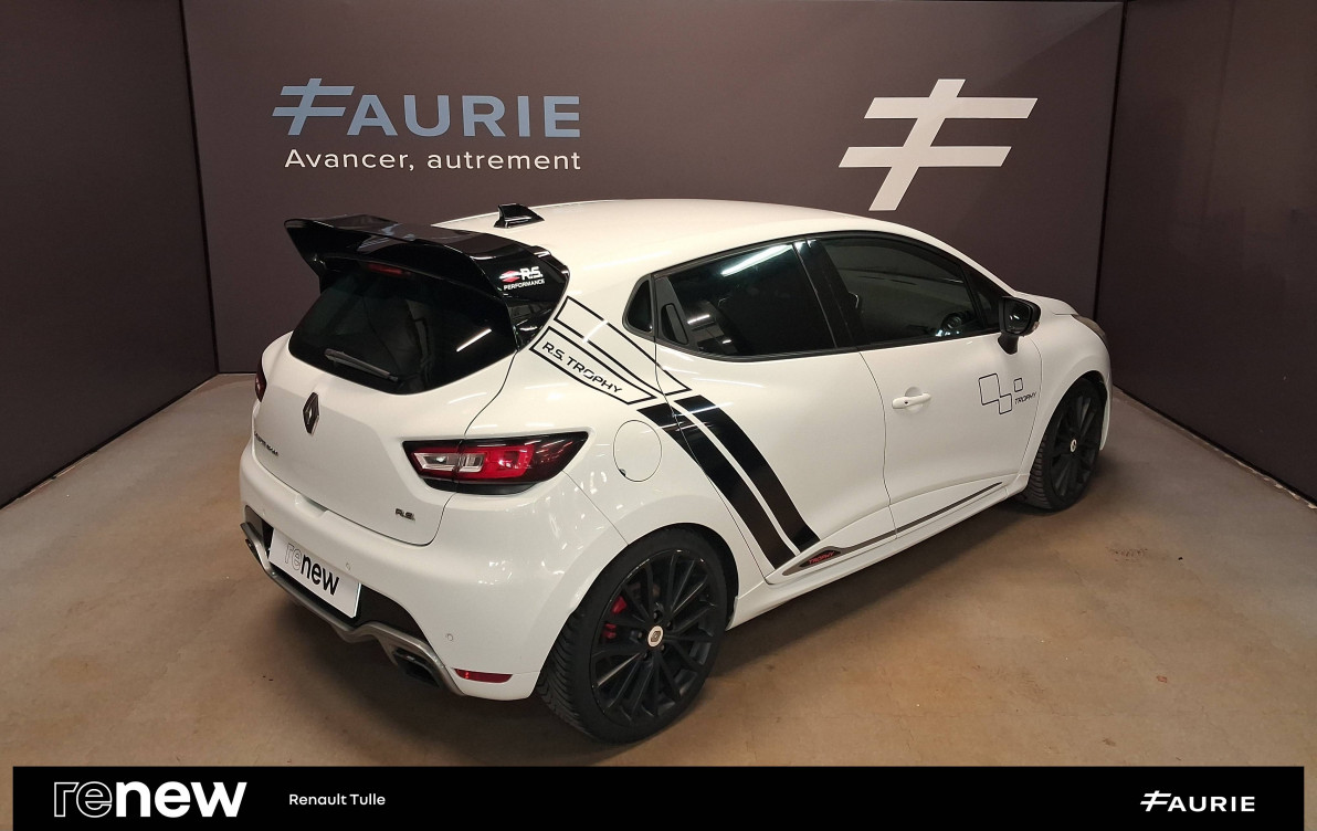 Acheter Renault Clio 4 Clio 1.6 Turbo 220 EDC RS Trophy 5p occasion dans les concessions du Groupe Faurie