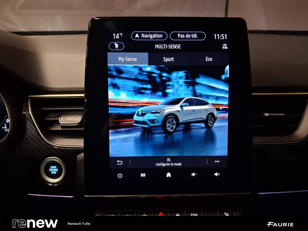Acheter Renault Arkana Arkana E-Tech hybride 145 - 22 Engineered 5p occasion dans les concessions du Groupe Faurie