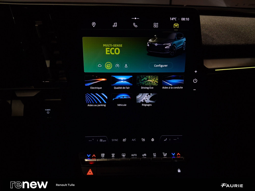 Acheter Renault Megane E-Tech Megane E-Tech EV60 220 ch super charge Techno 5p occasion dans les concessions du Groupe Faurie