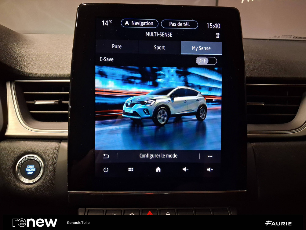 Acheter Renault Captur 2 Captur E-Tech Plug-in 160 Intens 5p occasion dans les concessions du Groupe Faurie
