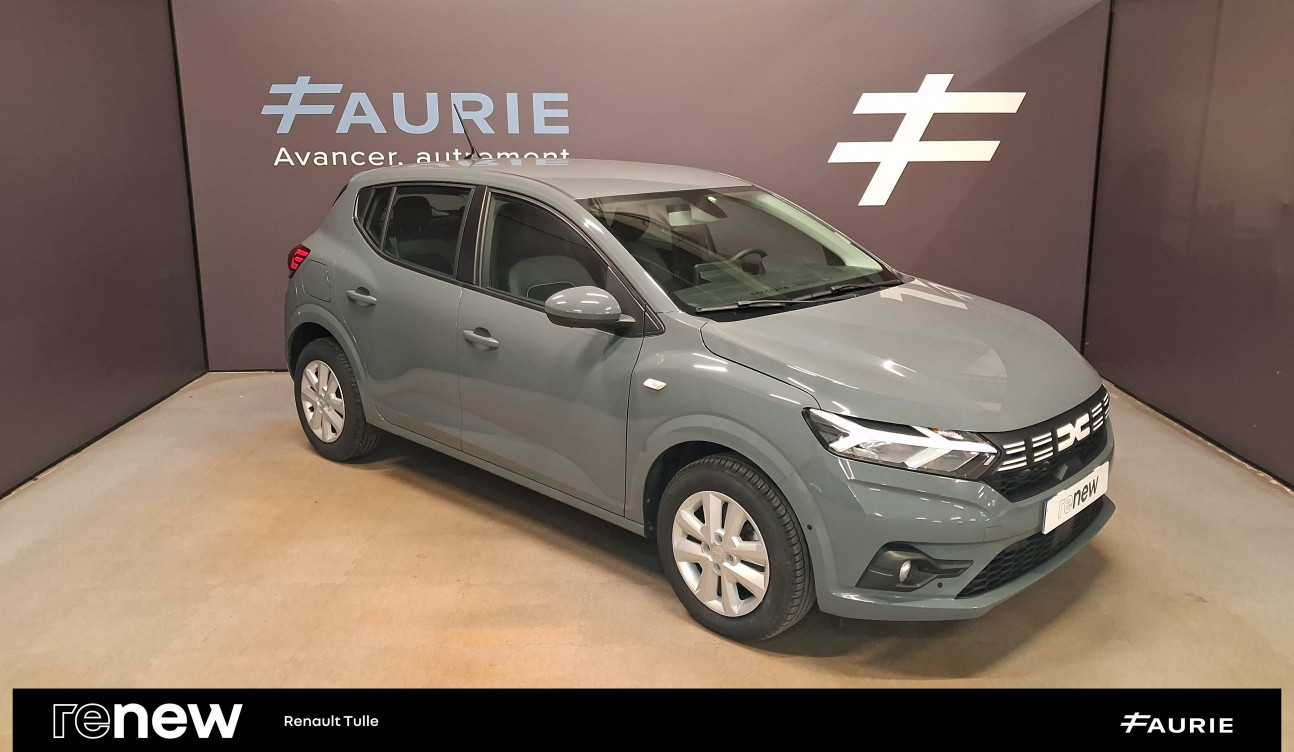 Acheter Dacia Sandero Sandero TCe 90 Expression 5p occasion dans les concessions du Groupe Faurie