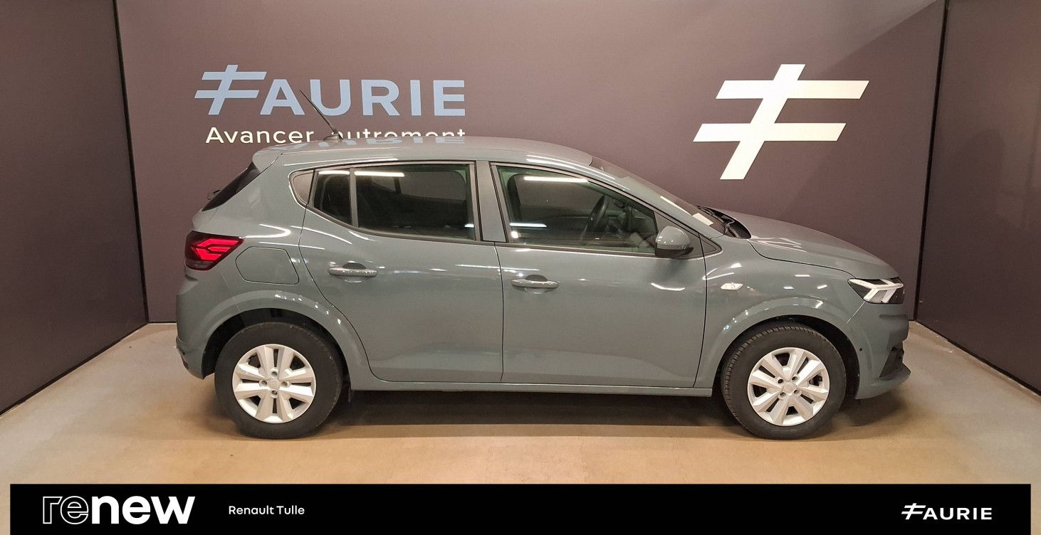Acheter Dacia Sandero Sandero TCe 90 Expression 5p occasion dans les concessions du Groupe Faurie