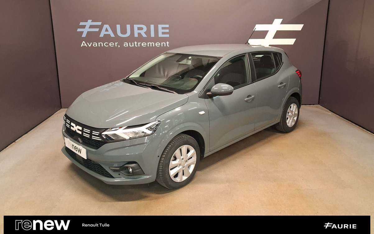 Acheter Dacia Sandero Sandero TCe 90 Expression 5p occasion dans les concessions du Groupe Faurie