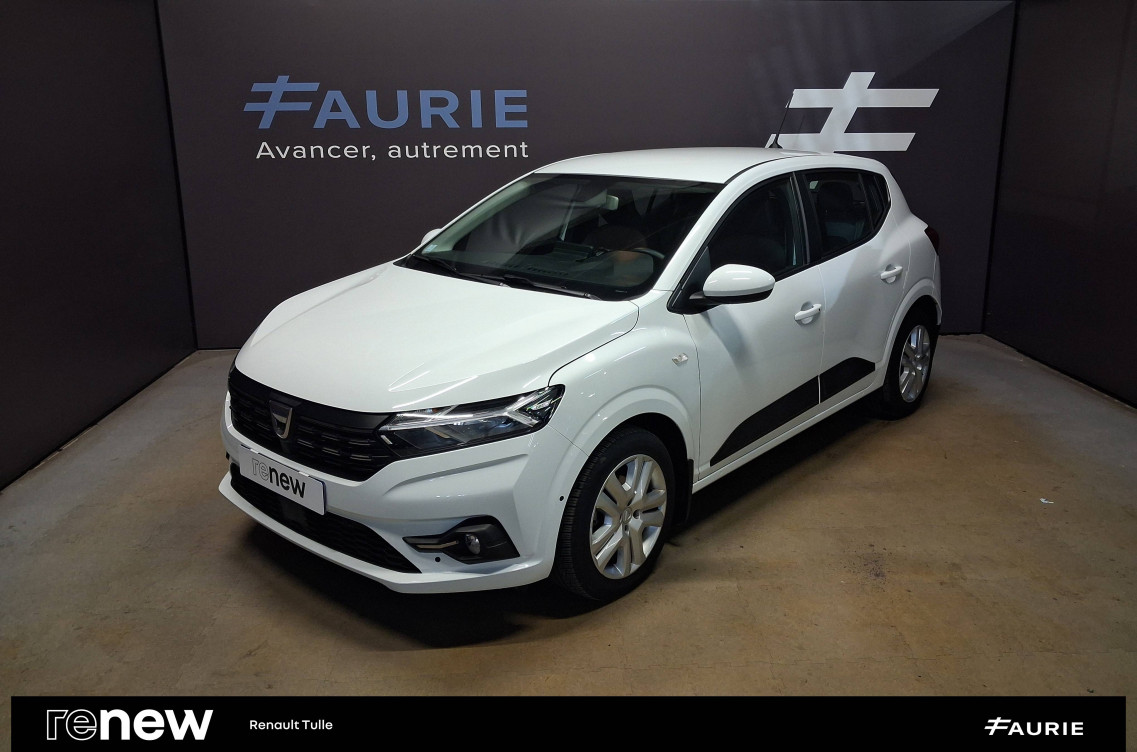 Acheter Dacia Sandero Sandero TCe 90 CVT Confort 5p occasion dans les concessions du Groupe Faurie