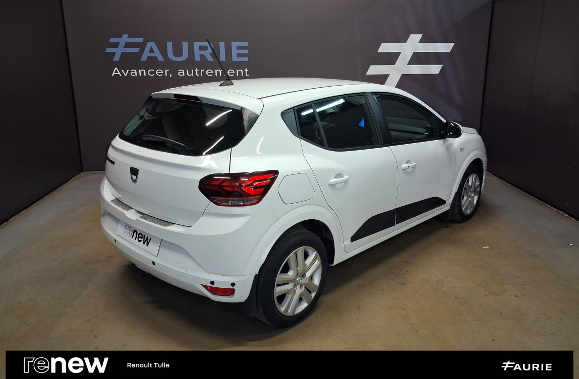 Acheter Dacia Sandero Sandero TCe 90 CVT Confort 5p occasion dans les concessions du Groupe Faurie