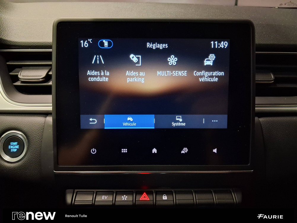 Acheter Renault Captur 2 Captur E-Tech hybride 145 Techno 5p occasion dans les concessions du Groupe Faurie