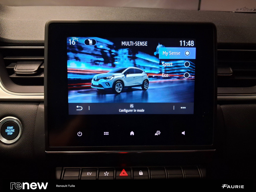 Acheter Renault Captur 2 Captur E-Tech hybride 145 Techno 5p occasion dans les concessions du Groupe Faurie