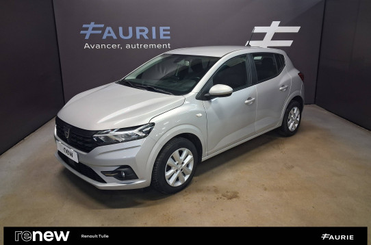 Acheter Dacia Sandero Sandero TCe 90 - 22 Confort 5p neuve dans les concessions du Groupe Faurie