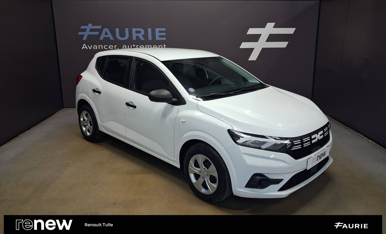 Acheter Dacia Sandero Sandero SCe 65 Essential 5p occasion dans les concessions du Groupe Faurie