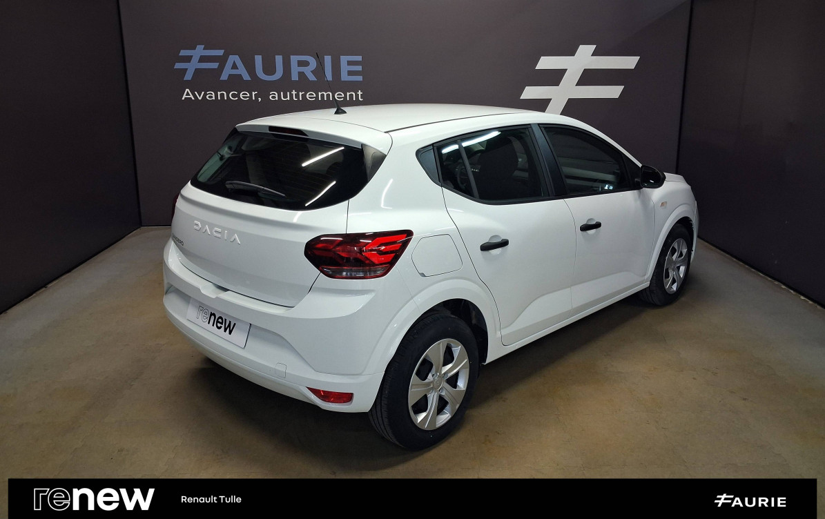 Acheter Dacia Sandero Sandero SCe 65 Essential 5p occasion dans les concessions du Groupe Faurie