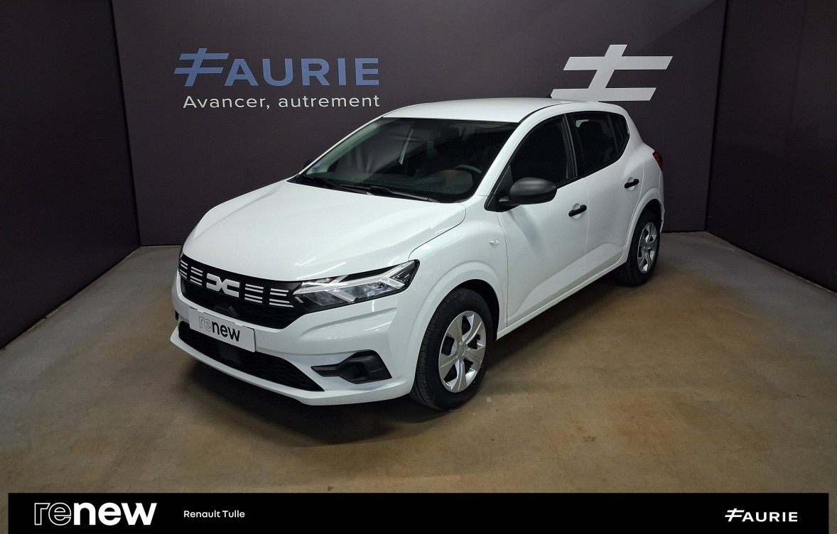 Acheter Dacia Sandero Sandero SCe 65 Essential 5p occasion dans les concessions du Groupe Faurie