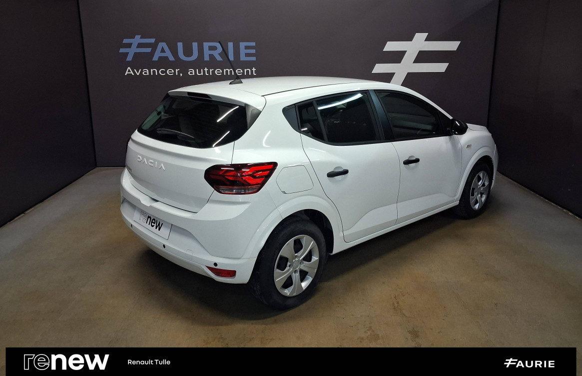 Acheter Dacia Sandero Sandero SCe 65 Essential 5p occasion dans les concessions du Groupe Faurie