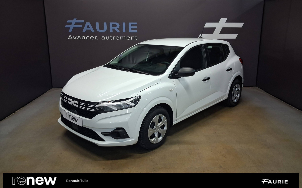 Acheter Dacia Sandero Sandero SCe 65 Essential 5p occasion dans les concessions du Groupe Faurie