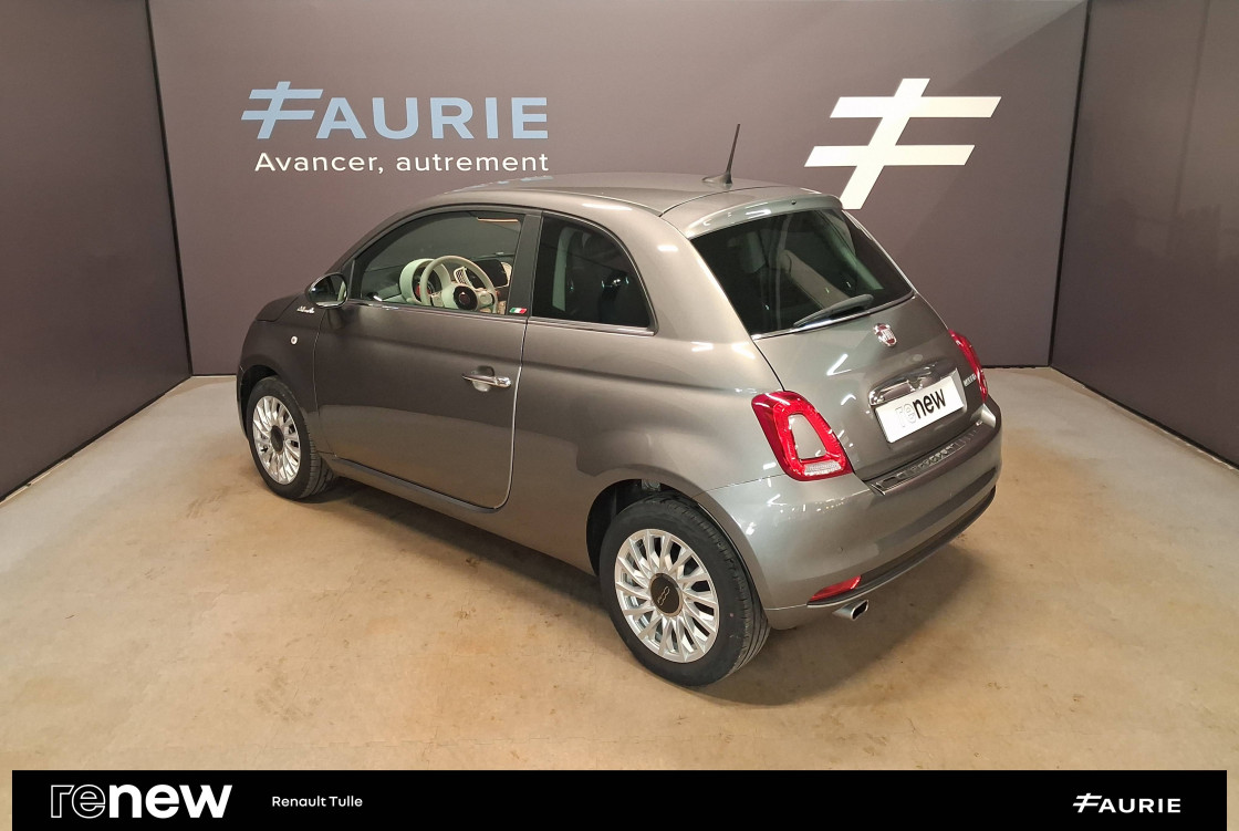 Acheter Fiat 500 500 1.0 70 ch Hybride BSG S/S Dolcevita Plus 3p occasion dans les concessions du Groupe Faurie