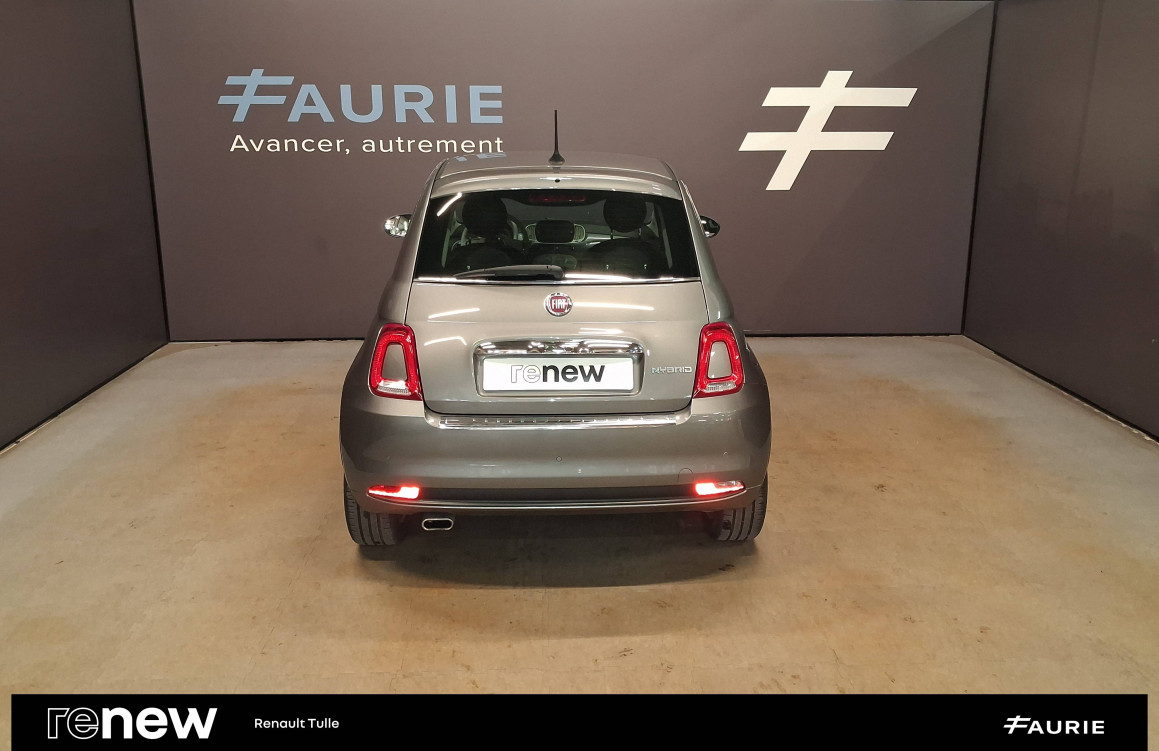 Acheter Fiat 500 500 1.0 70 ch Hybride BSG S/S Dolcevita Plus 3p occasion dans les concessions du Groupe Faurie
