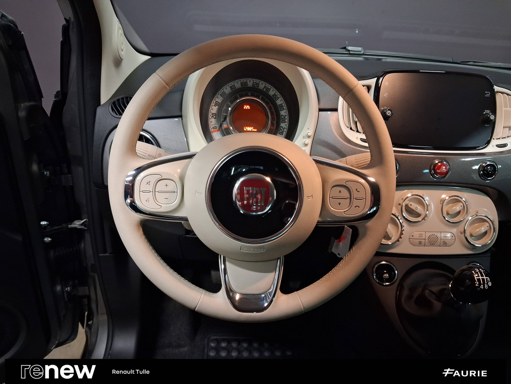Acheter Fiat 500 500 1.0 70 ch Hybride BSG S/S Dolcevita Plus 3p occasion dans les concessions du Groupe Faurie