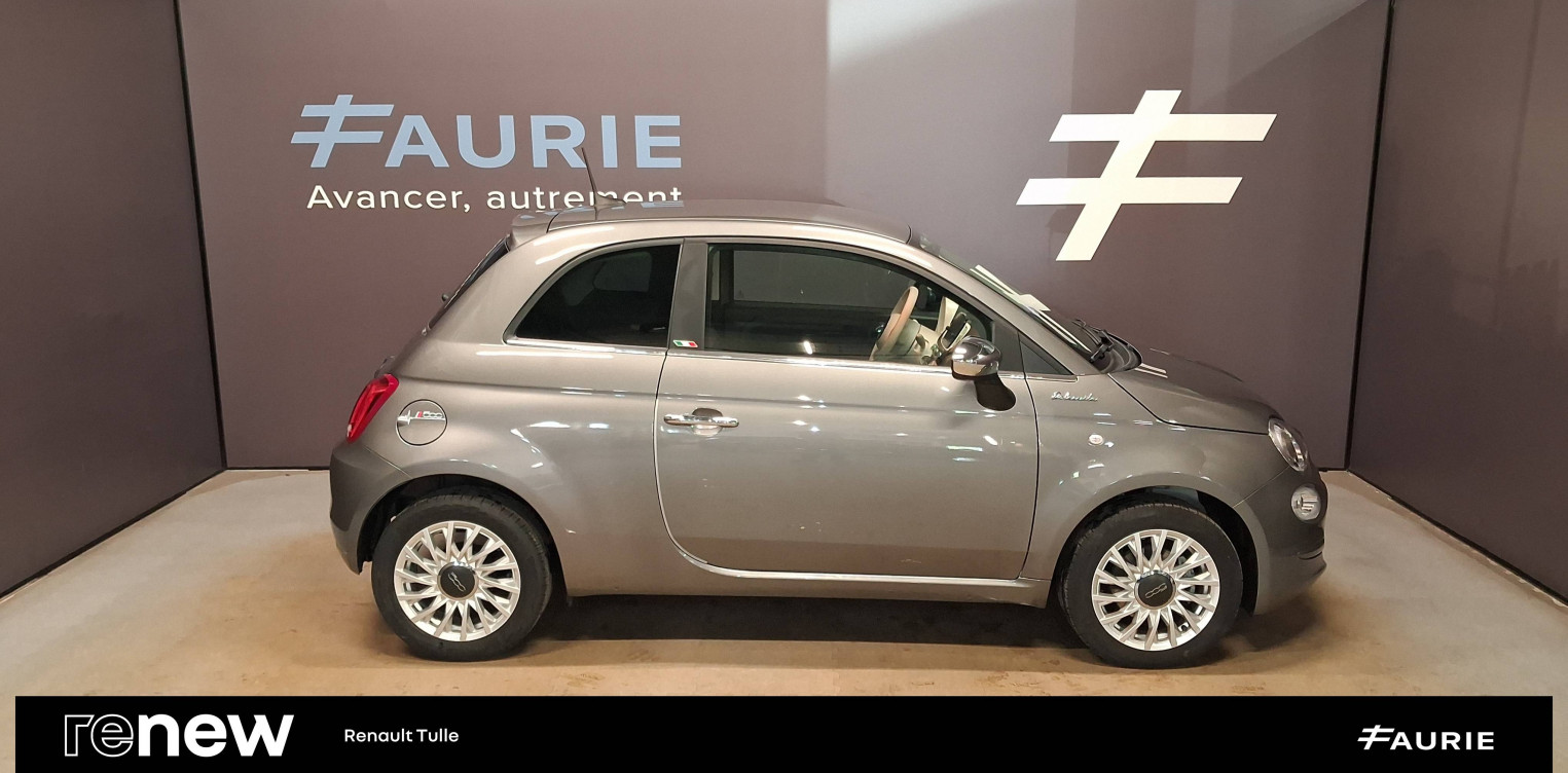 Acheter Fiat 500 500 1.0 70 ch Hybride BSG S/S Dolcevita Plus 3p occasion dans les concessions du Groupe Faurie