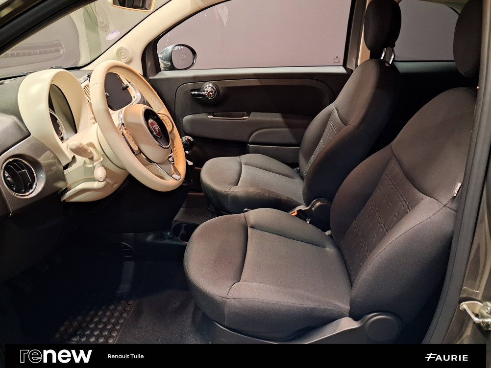 Acheter Fiat 500 500 1.0 70 ch Hybride BSG S/S Dolcevita Plus 3p occasion dans les concessions du Groupe Faurie