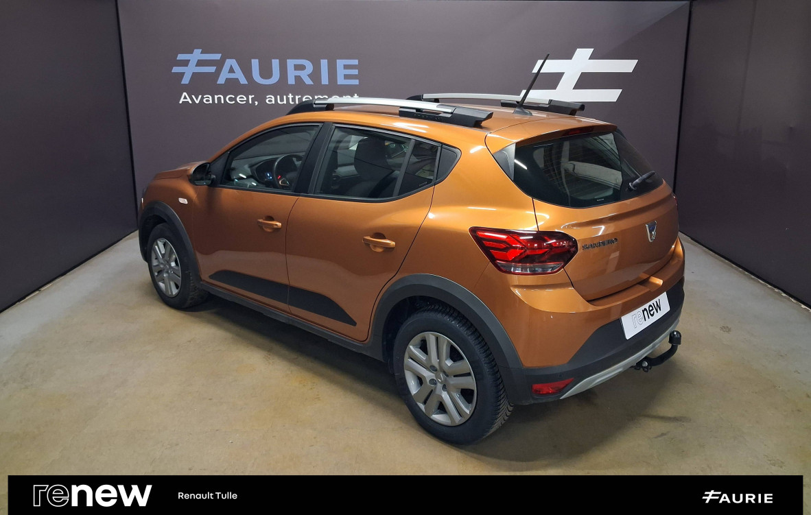 Acheter Dacia Sandero Sandero TCe 90 - 22 Stepway Confort 5p occasion dans les concessions du Groupe Faurie