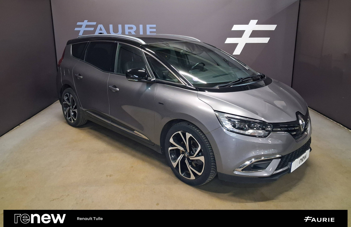 Acheter Renault Grand Scenic 4 Grand Scenic TCe 140 FAP EDC - 21 SL Black Edition 5p occasion dans les concessions du Groupe Faurie