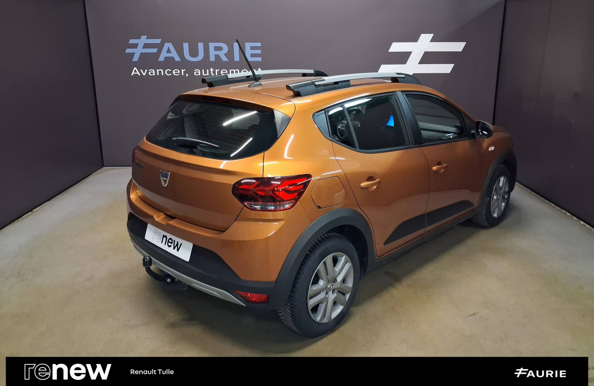 Acheter Dacia Sandero Sandero TCe 90 - 22 Stepway Confort 5p occasion dans les concessions du Groupe Faurie