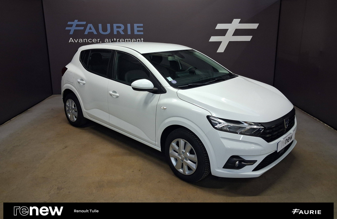 Acheter Dacia Sandero Sandero ECO-G 100 - 22 Confort 5p occasion dans les concessions du Groupe Faurie