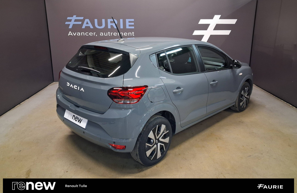 Acheter Dacia Sandero Sandero TCe 90 GSR2 Expression 5p occasion dans les concessions du Groupe Faurie