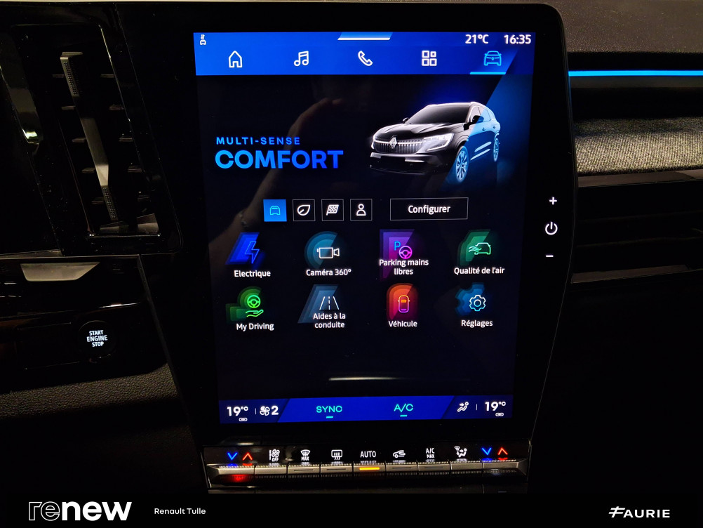 Acheter Renault Espace 6 Espace E-Tech full hybrid 200 GSR2 Techno 5p occasion dans les concessions du Groupe Faurie